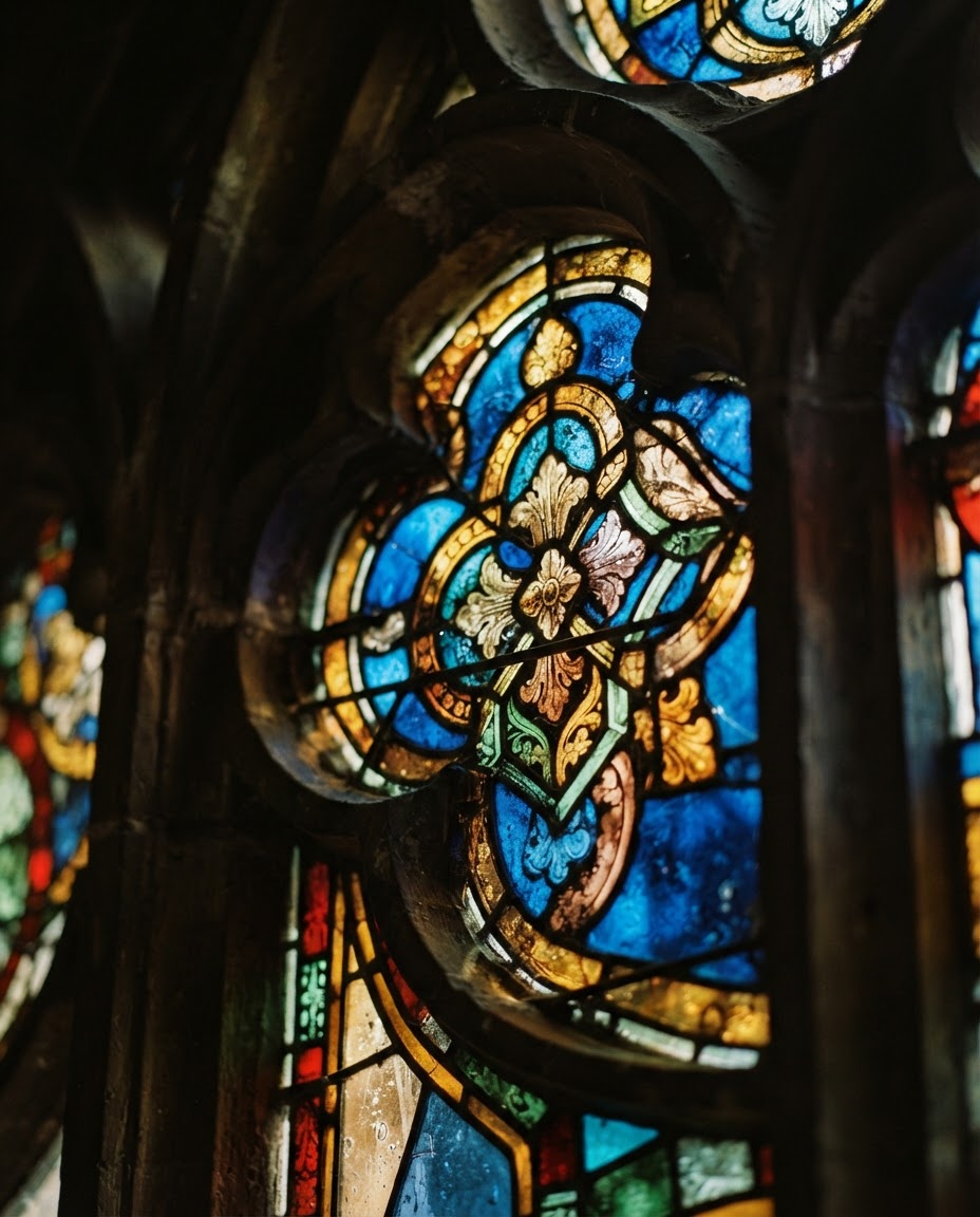 Stained glass detail