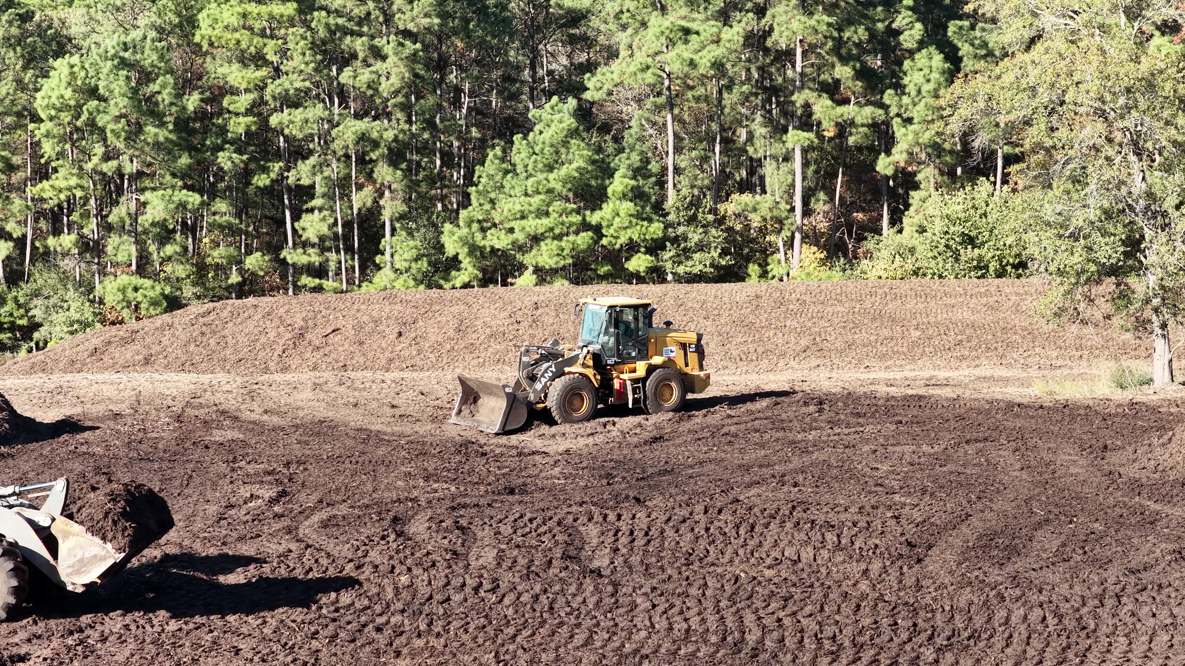 Martian Mix compost production facility in Plantersville, Texas
