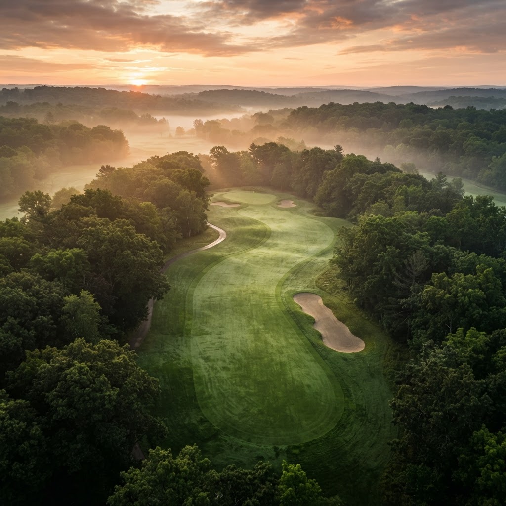 Martian Mix compost applied to golf course fairways and sports turf