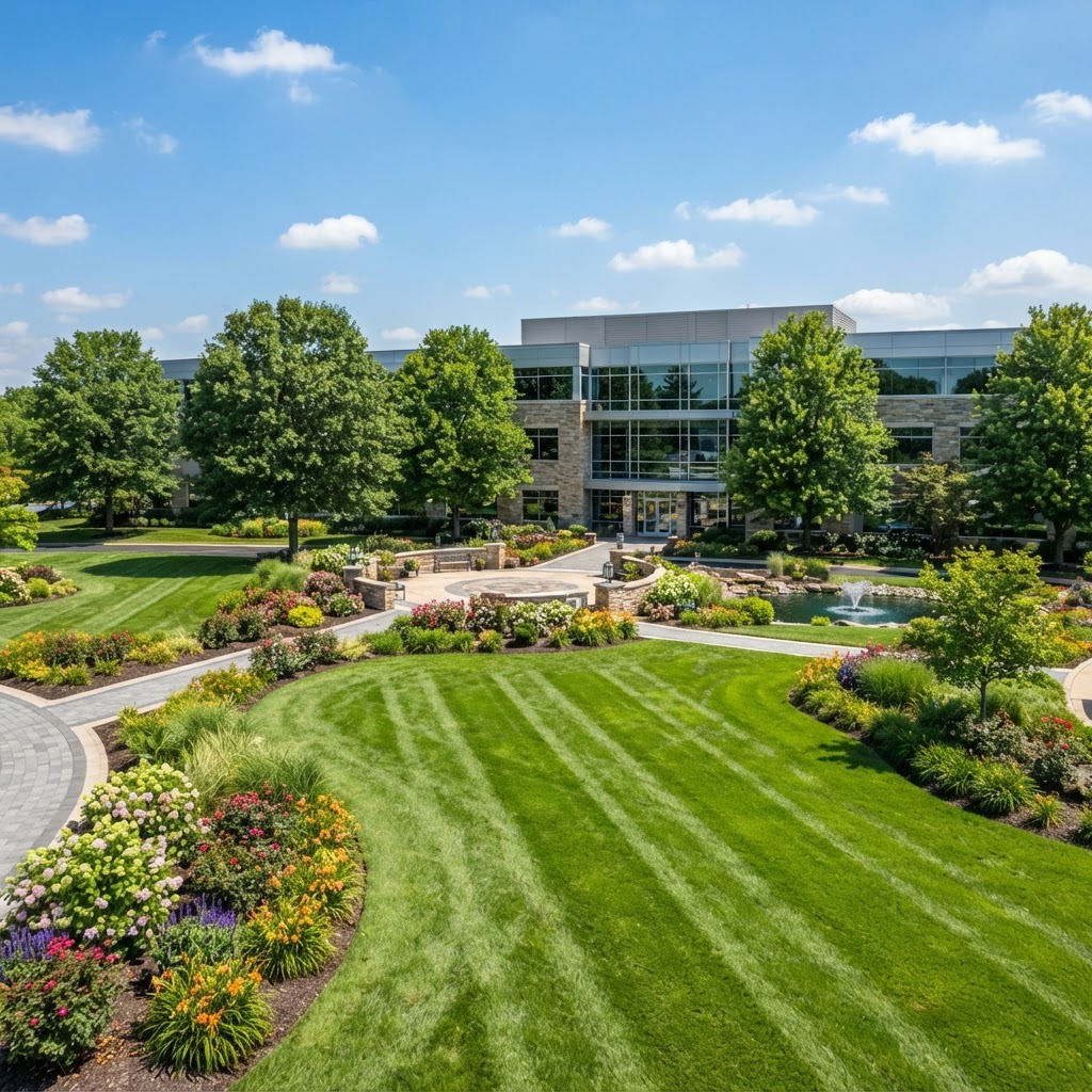 Martian Mix compost applied to landscaped lawns and municipal grounds