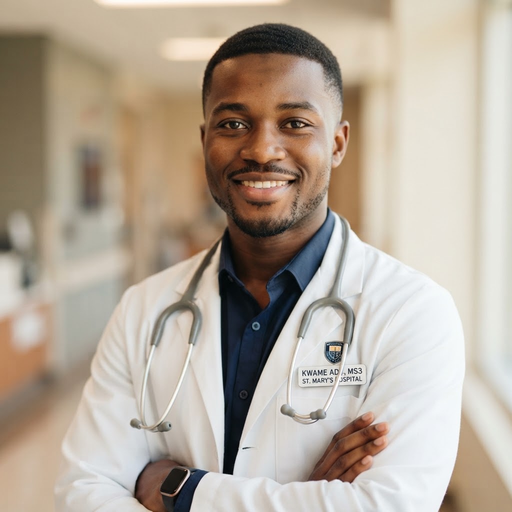 Nicolas Smith, Pre-med Student — MedWayIn student