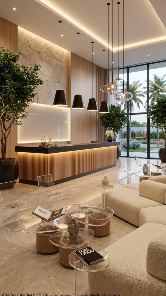 Projetos em acrílico premium para o segmento de Hotelaria — ONOM Design