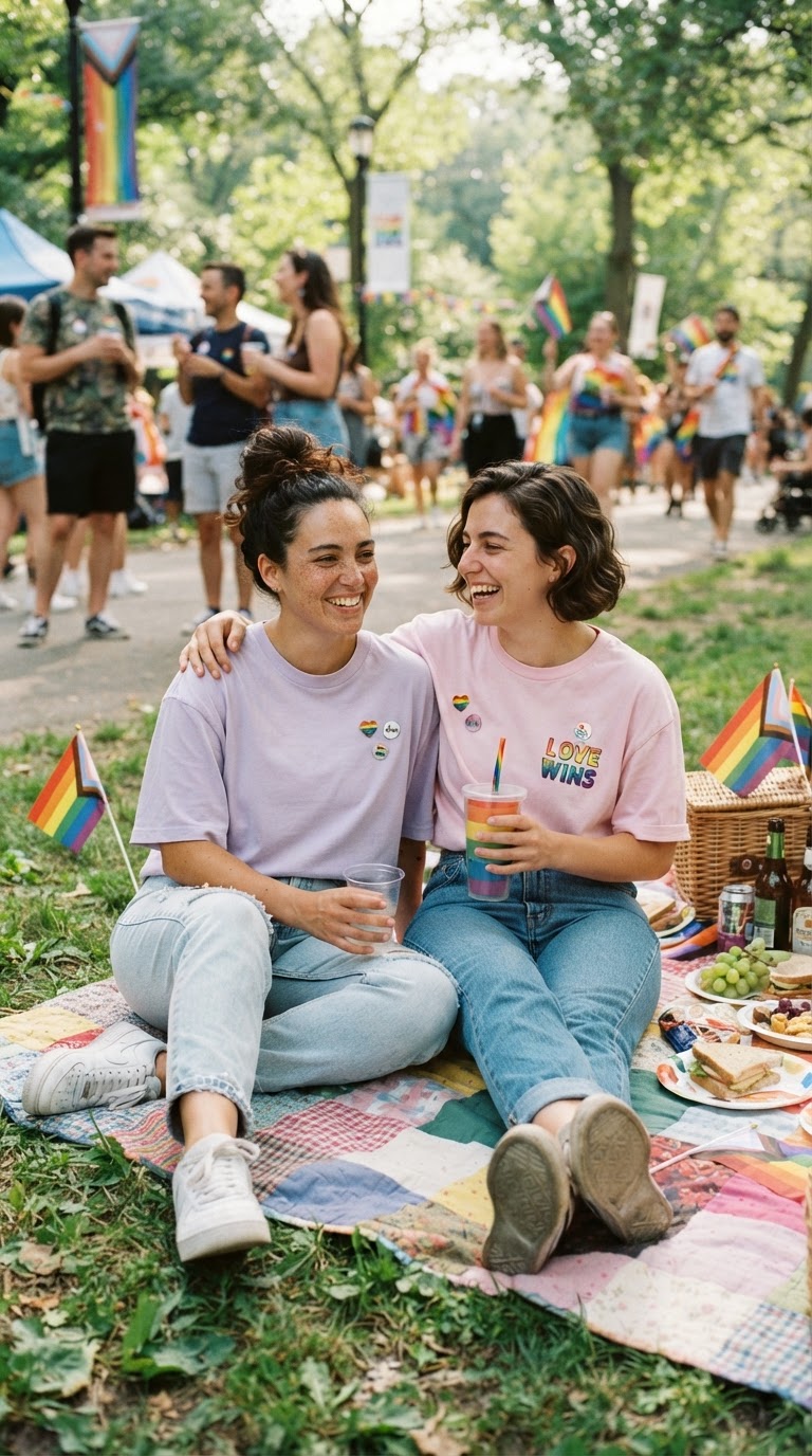 Easy Park Picnic Casuals — women's pride outfit for Daytime Picnic