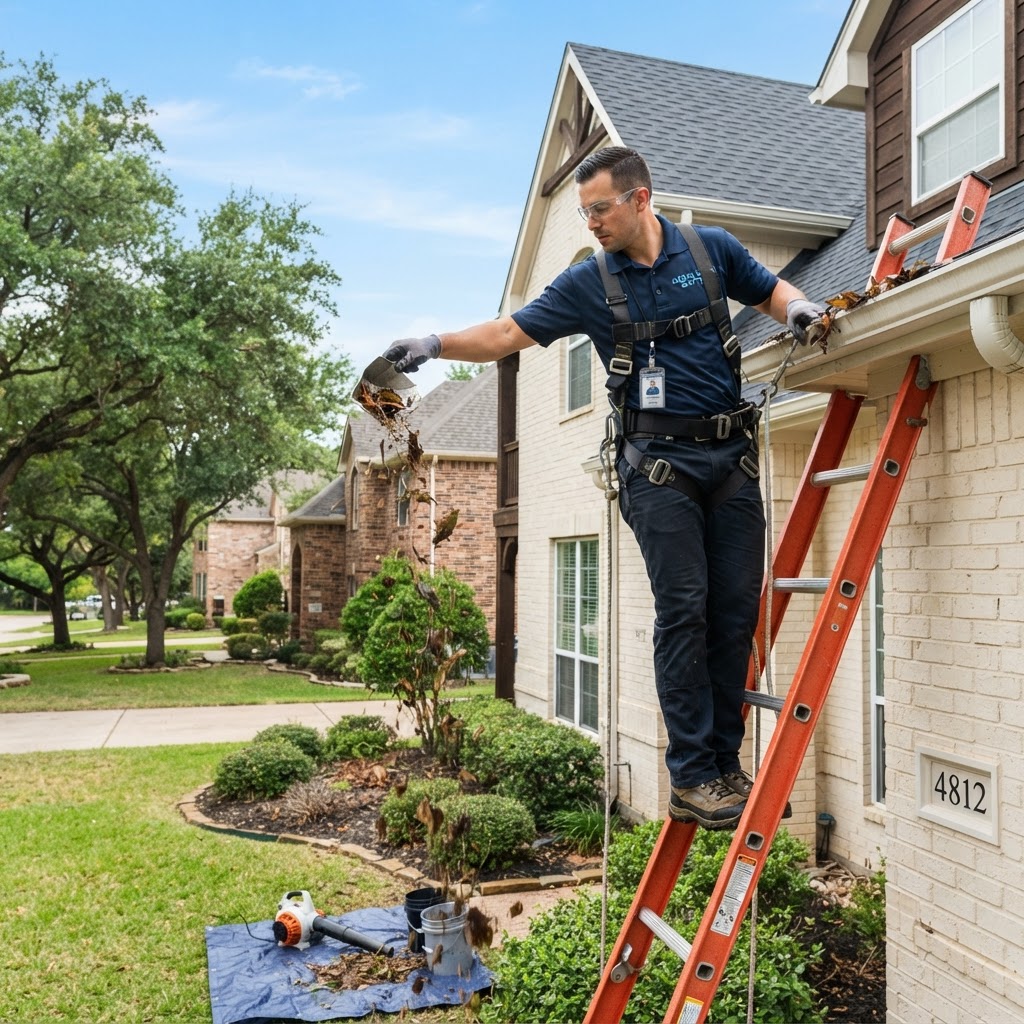 Gutter Cleaning — With a Free Roof Inspection