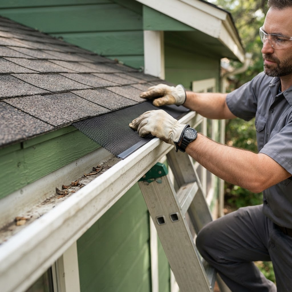 Gutter Guard Installation