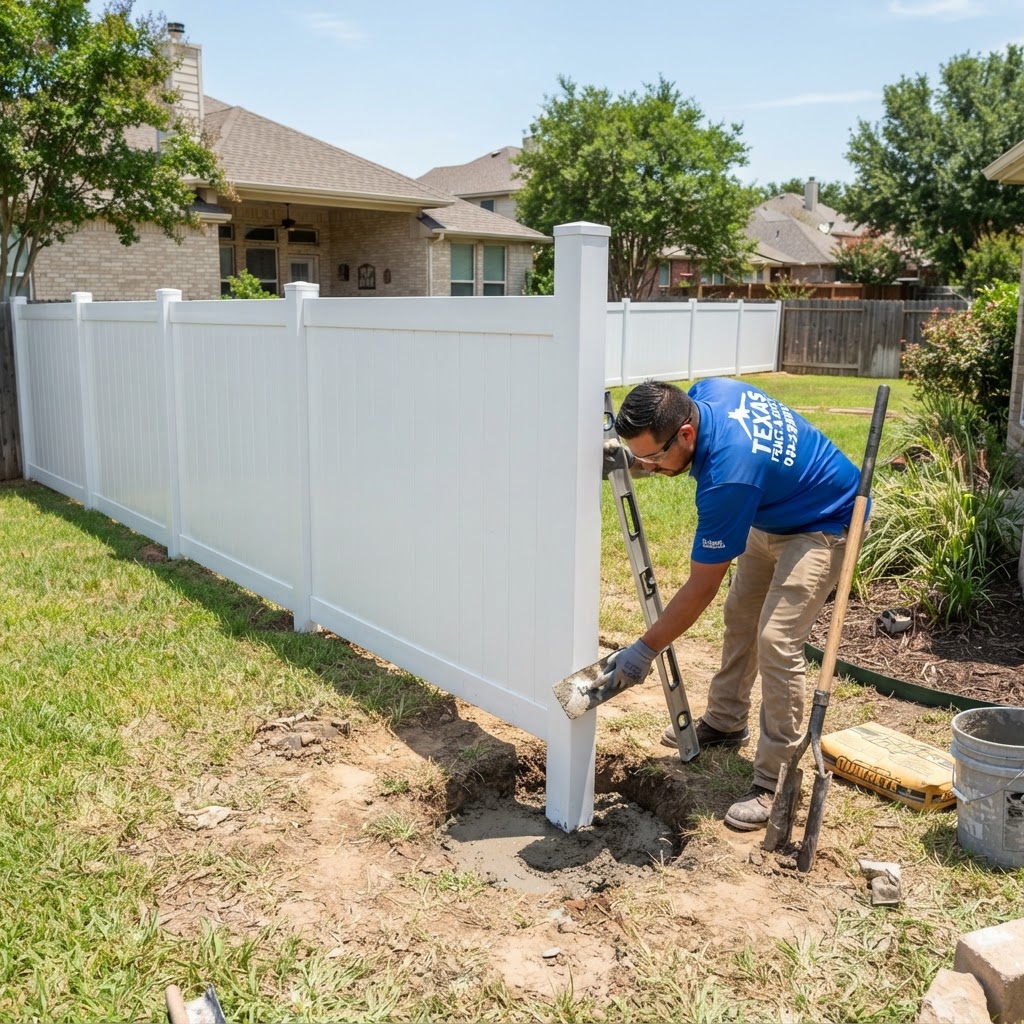 Vinyl Privacy Fence