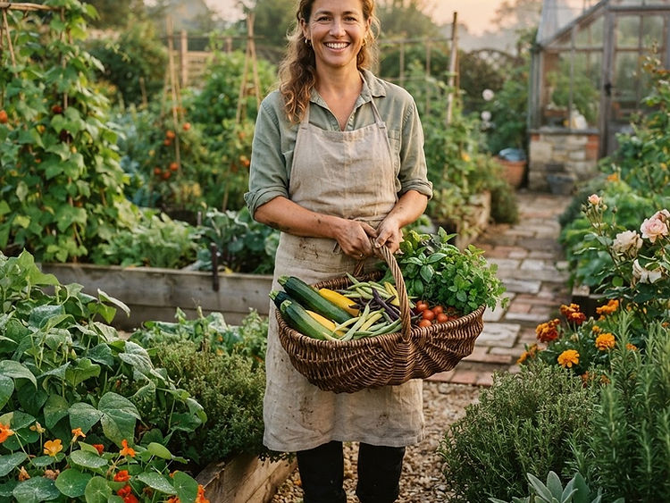 Marguerite Dufour, The Kitchen Gardener