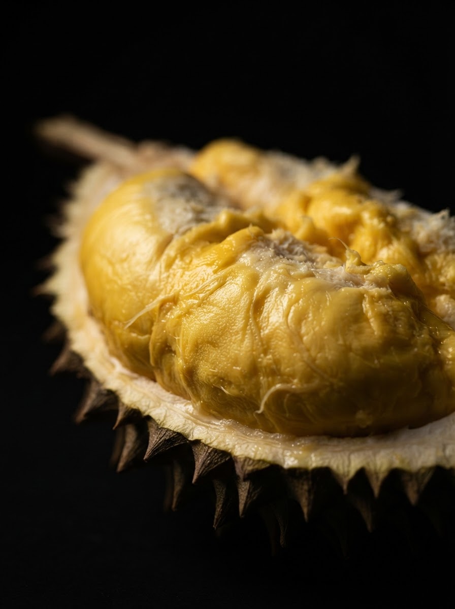 Premium durian cultivated through structured agricultural development