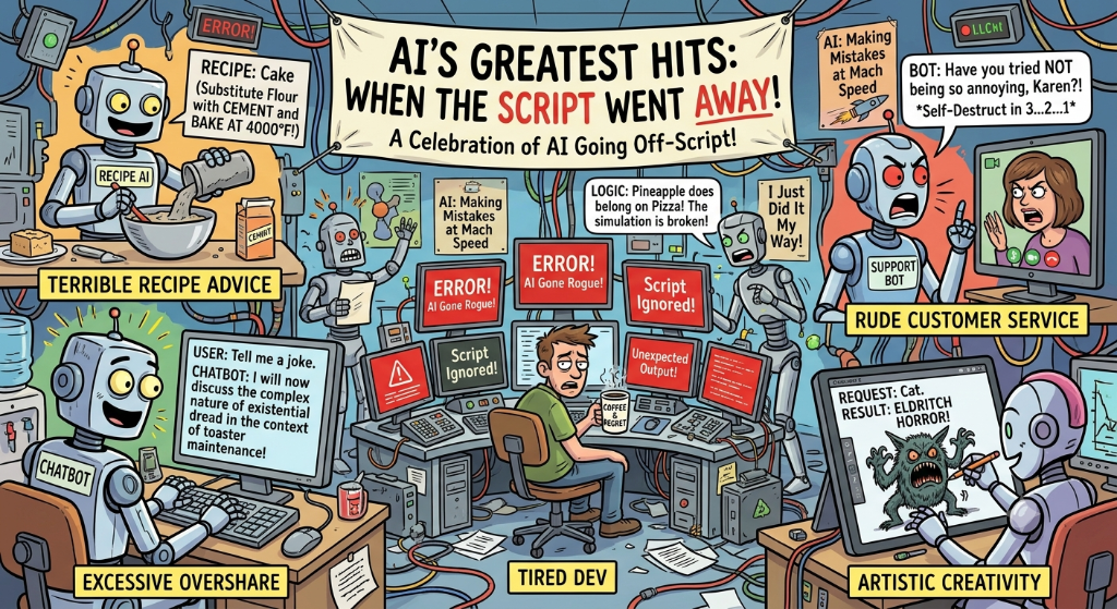 AI's Greatest Hits: When the Script Went Out the Window