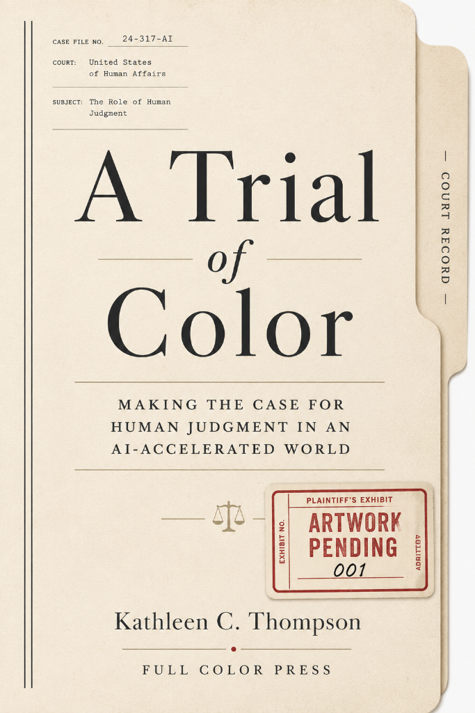 A Trial of Color — Book Cover