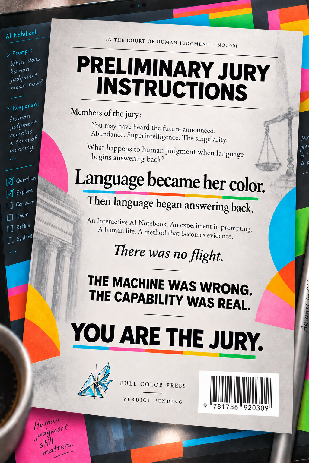A Trial of Color — Back Cover