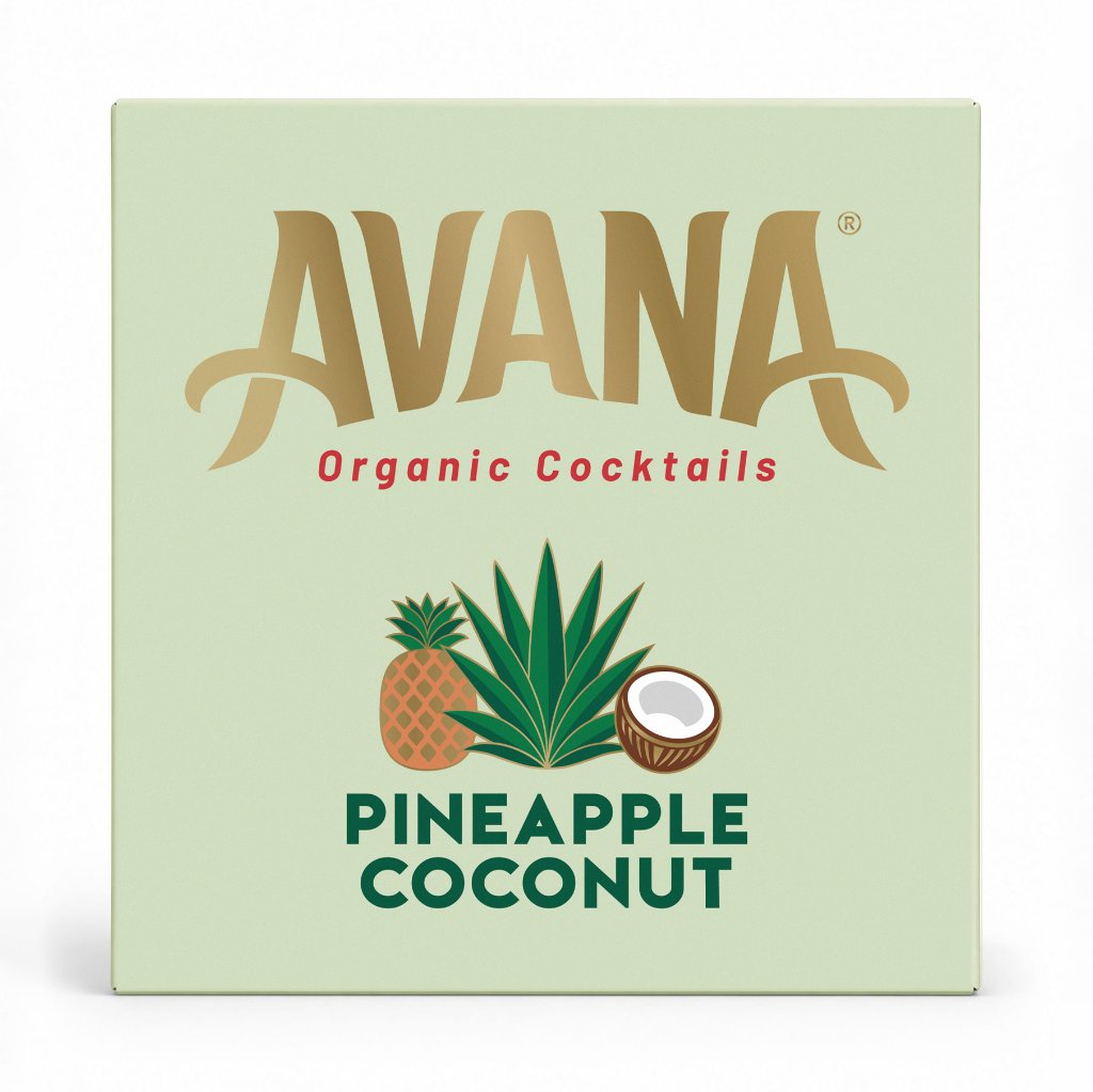 Pineapple Coconut 4-pack top