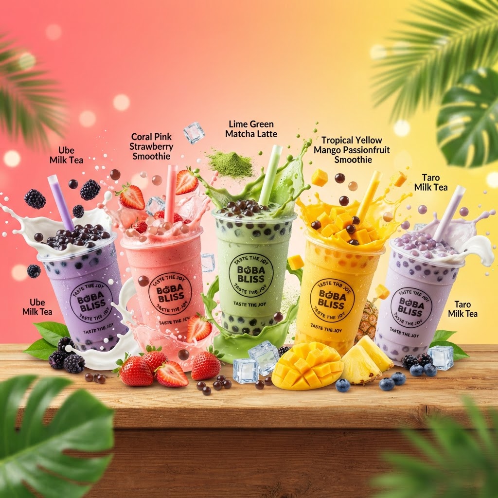 Anar Anar Bubble Tea logo