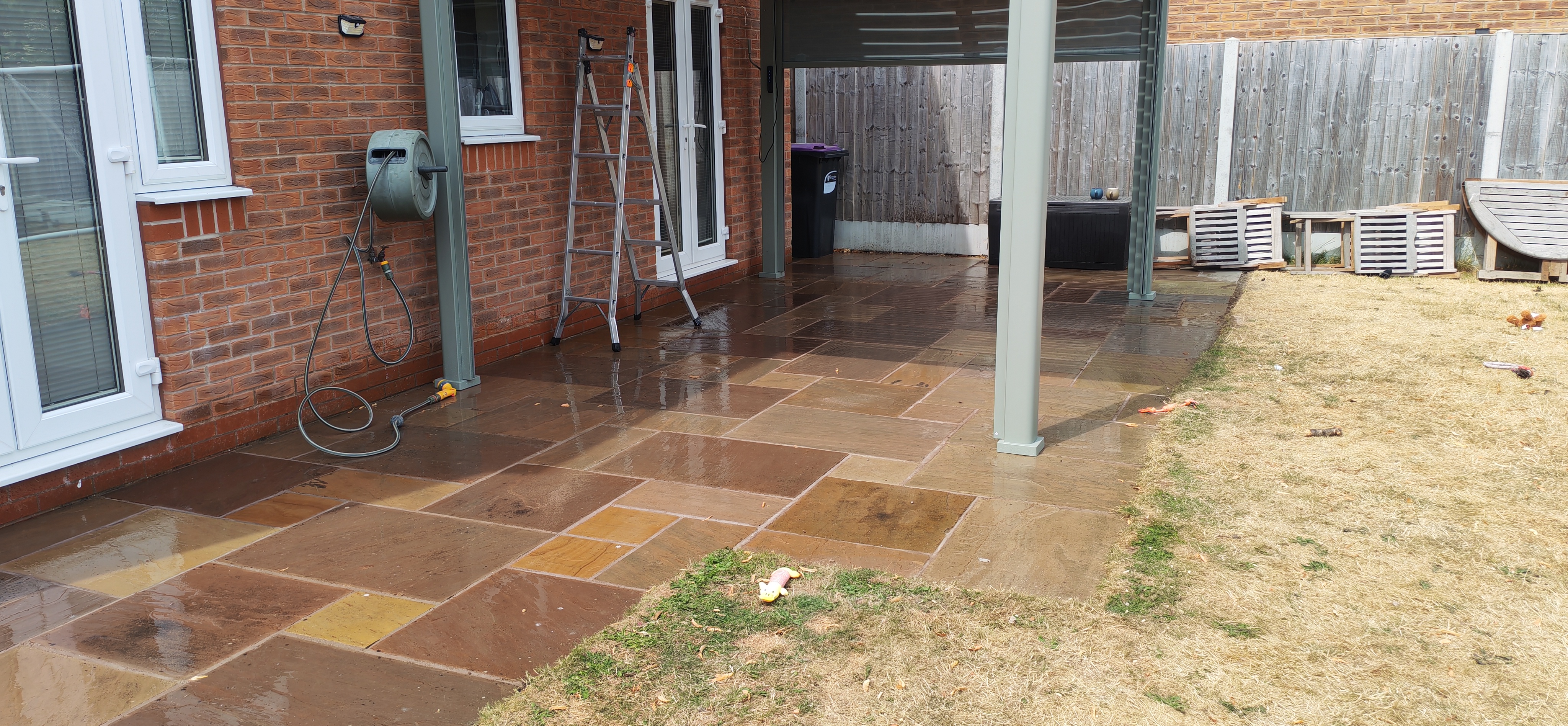 The Benefits of Indian Stone Patios: Why Shropshire Homeowners Love Sandstone
