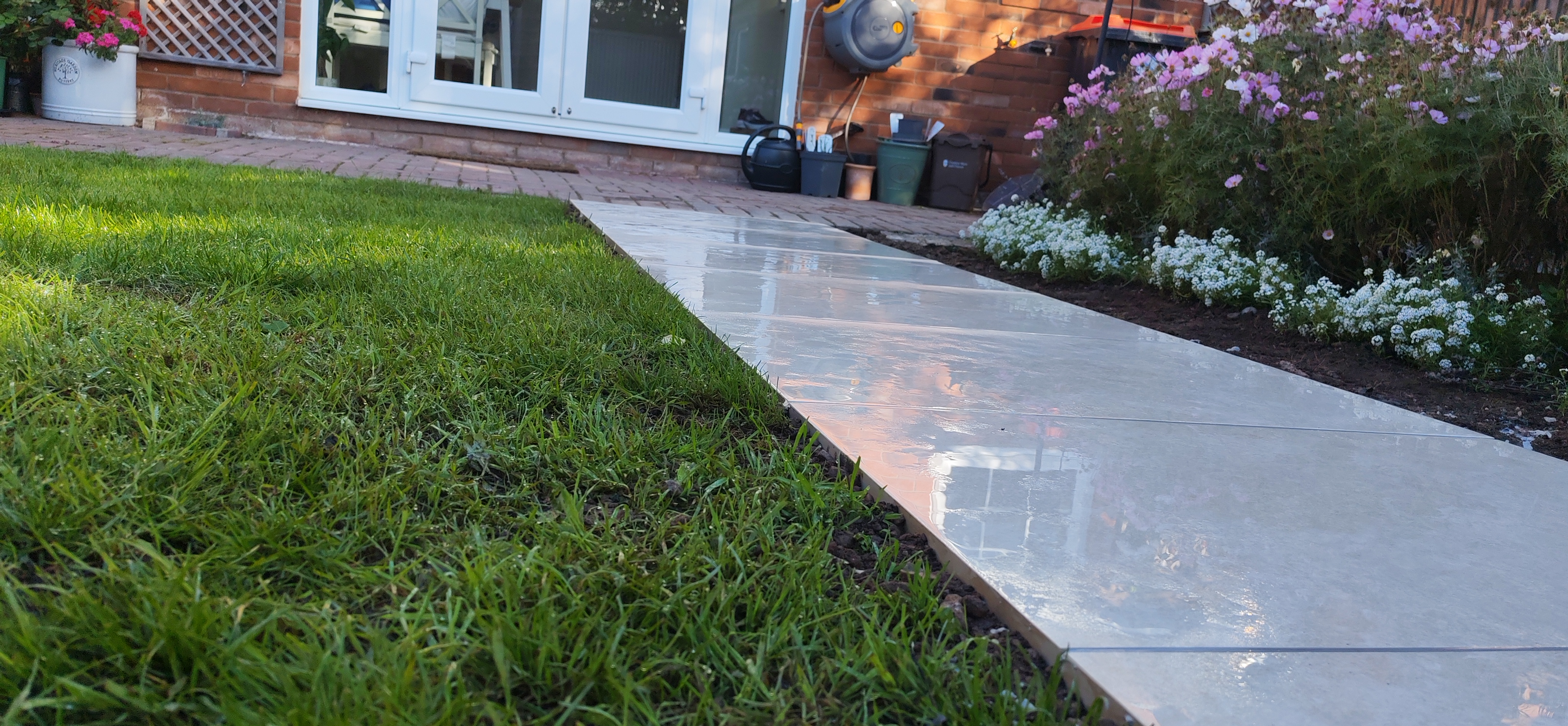 Porcelain patio Shropshire