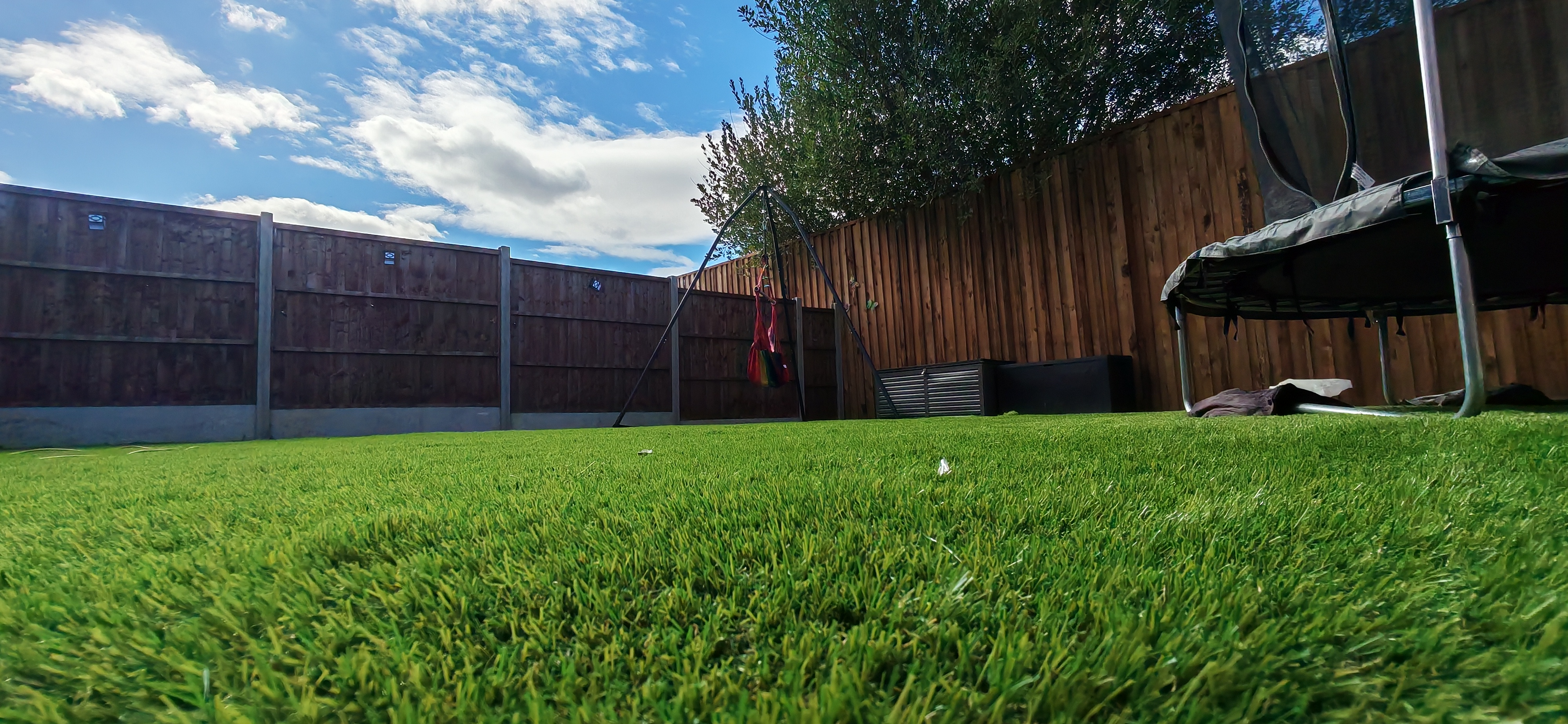 Artificial Lawn & Play Area in Shropshire — completed landscaping project by Shropshire Landscaping & Design, serving Shrewsbury, Telford, Ellesmere & Oswestry