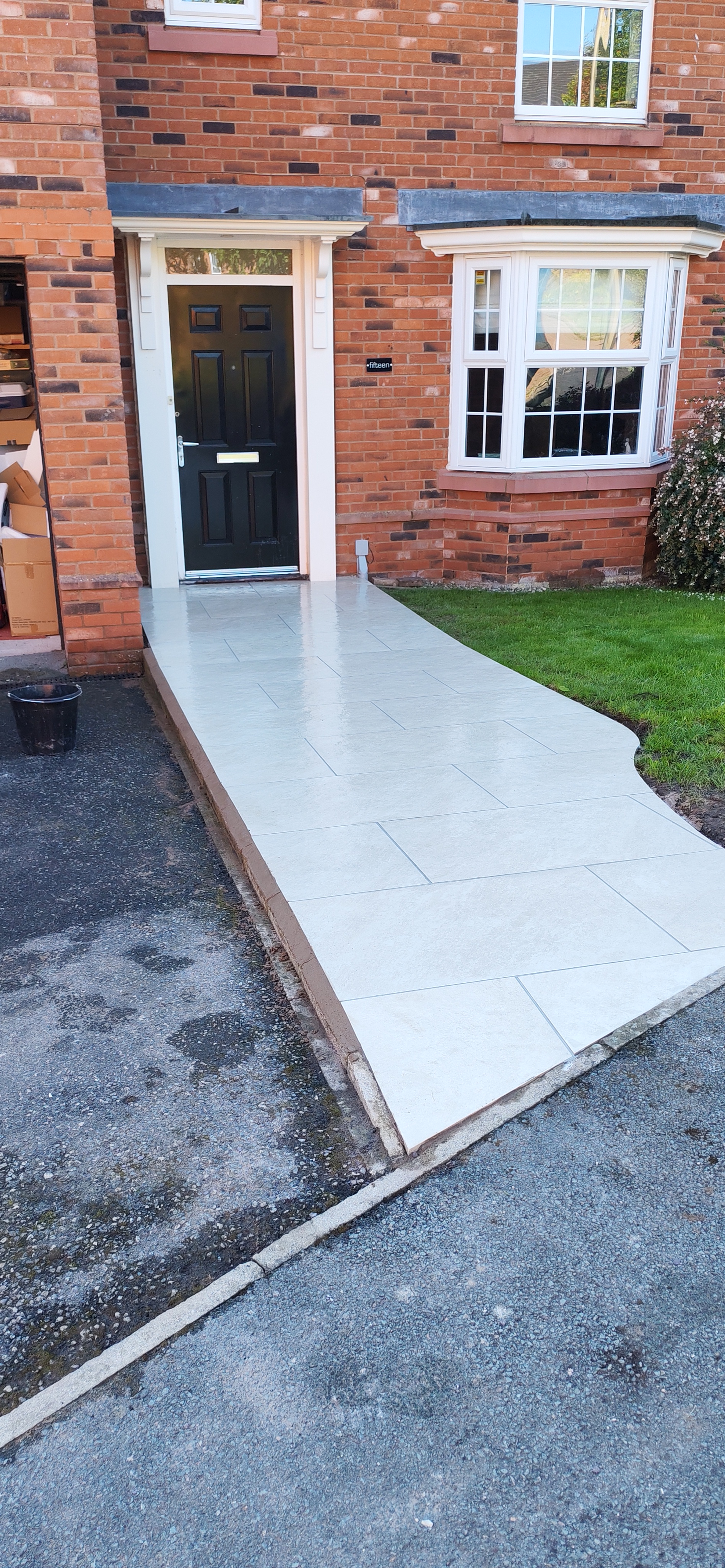 Porcelain patio Shropshire