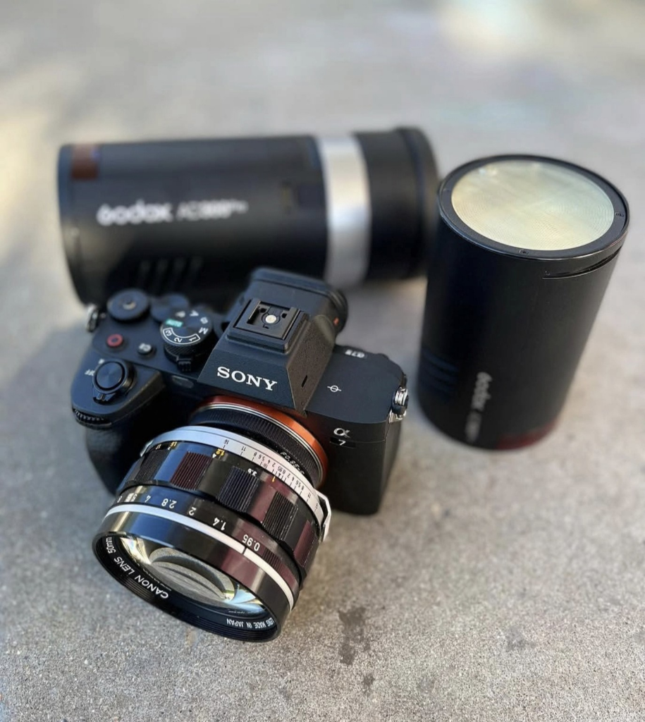 Sony mirrorless with Canon vintage lens