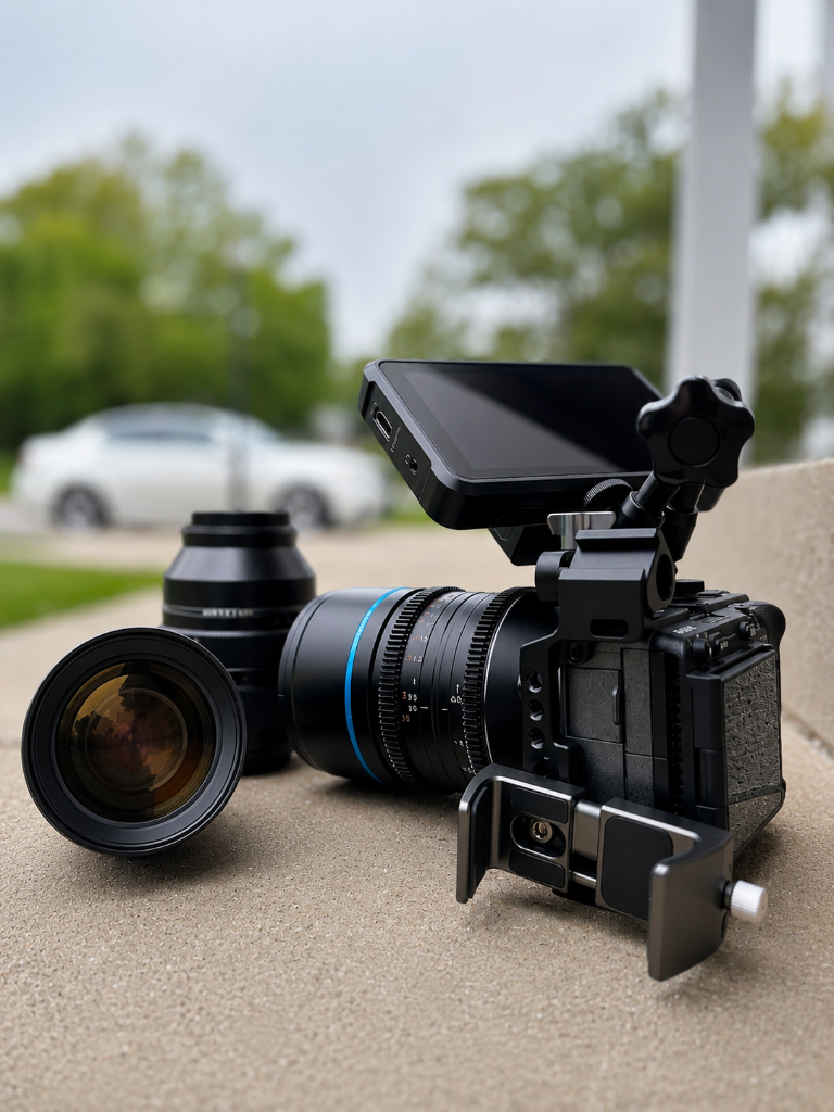Cinema camera rig