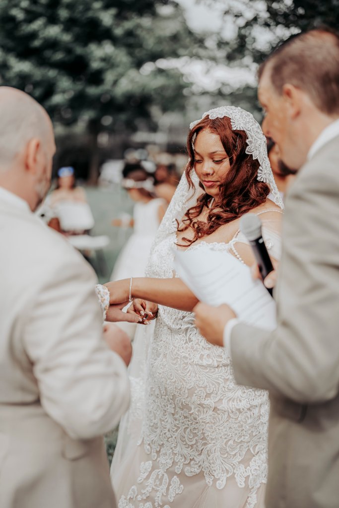 Groom with mother