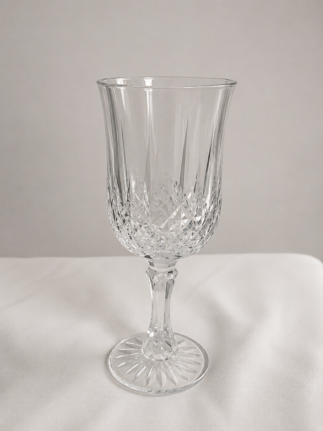 Verre à eau en cristal