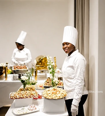 Chef traiteur Juju509 Locations lors d'un service buffet