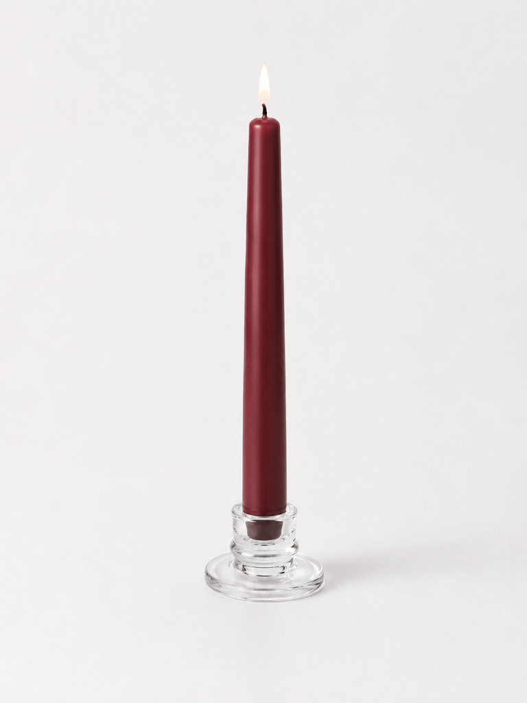 Bougeoir transparent