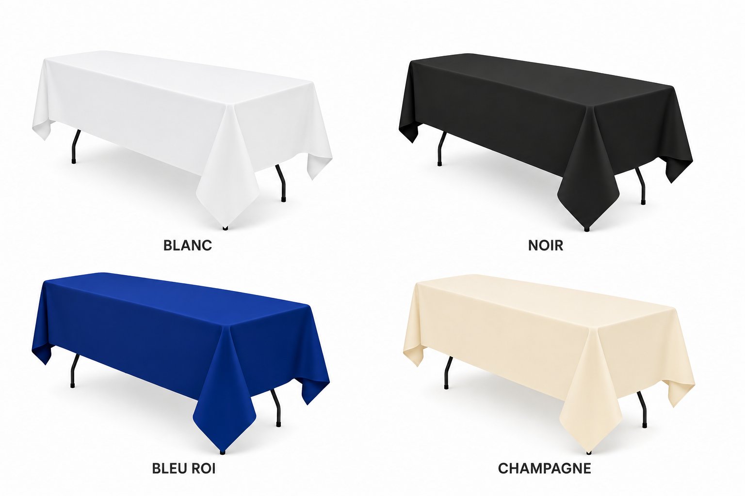 Nappe rect. 250×150 cm