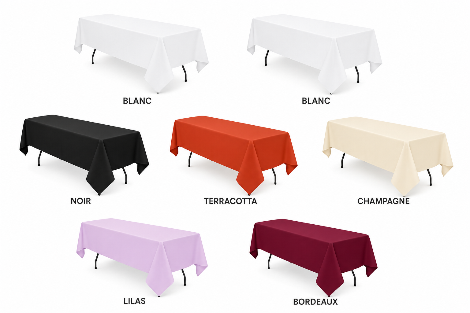 Nappe rect. 300×175 cm