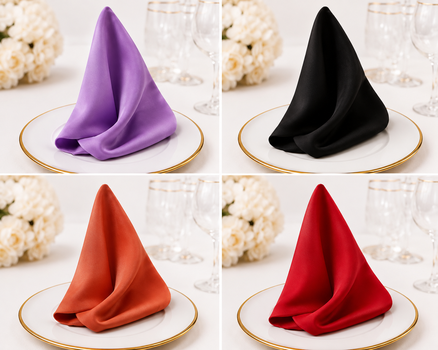 Serviette polyester