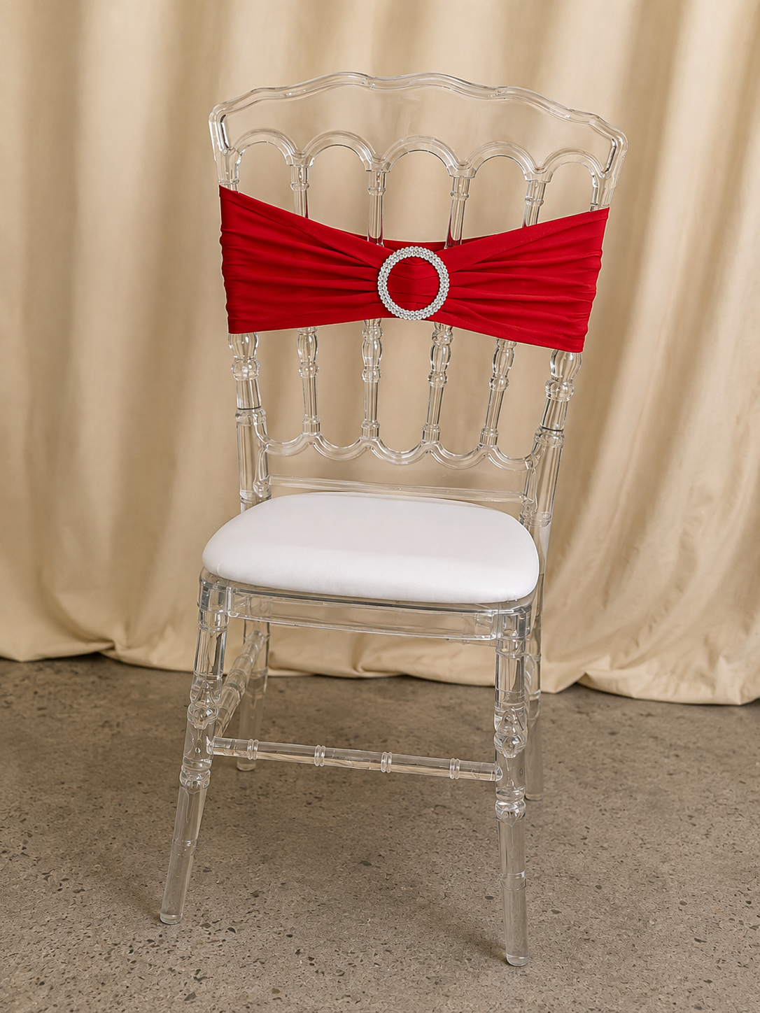 Nœud de chaise rouge