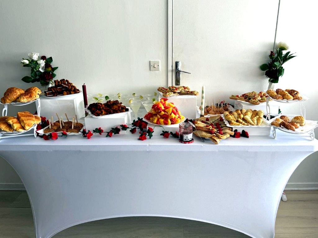Buffet dressé
