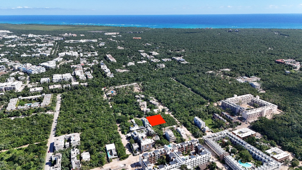Terrain de 990 m² à Région 15, densidad H2, Tulum — HRE_T_013