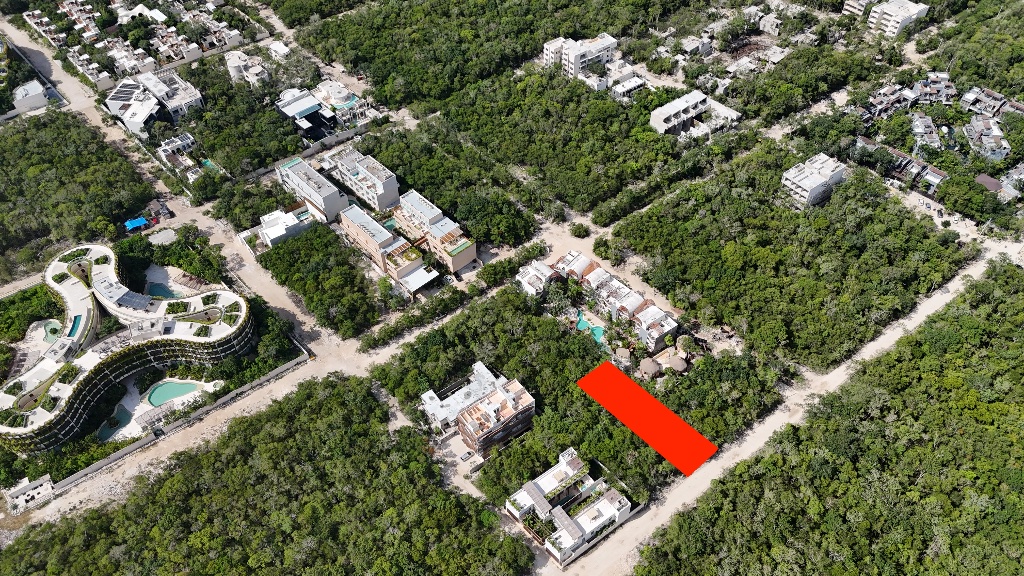 Terrain de 829 m² à Région 15, densidad H2, Tulum — HRE_T_036
