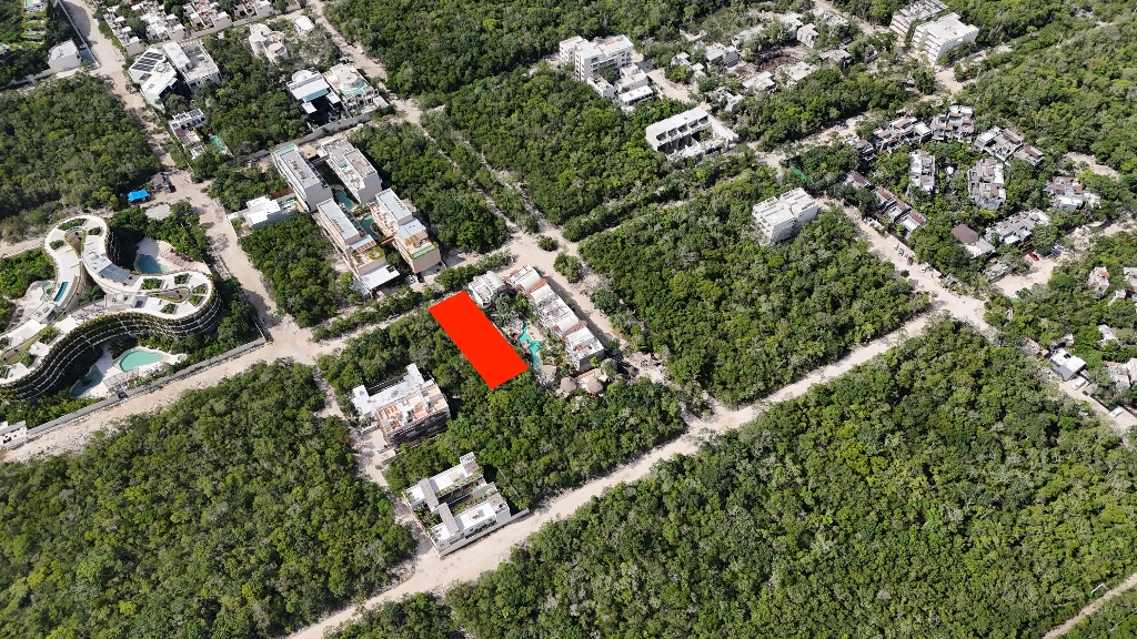 Terrain de 829 m² à Région 15, densidad H2, Tulum — HRE_T_035