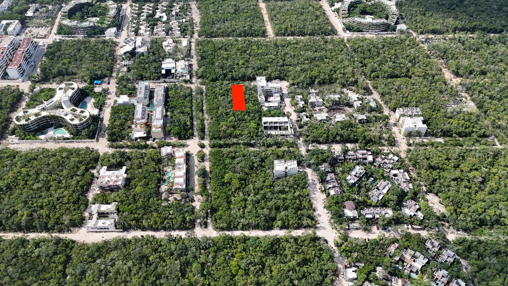 Terrain de 832 m² à Région 15, densidad H2, Tulum — HRE_T_040