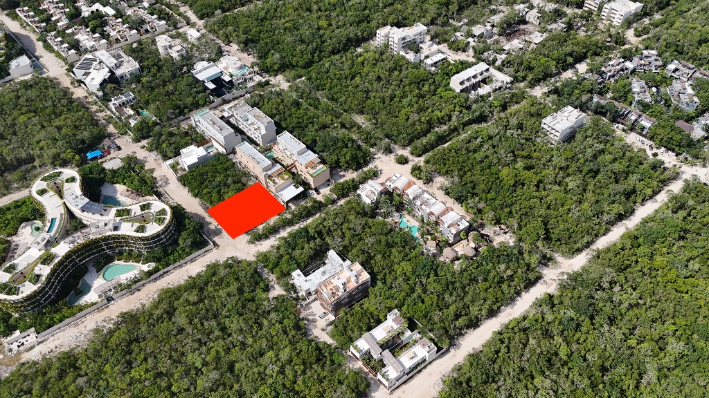 Terrain de 850 m² à Région 15, densidad H2, Tulum — HRE_T_037