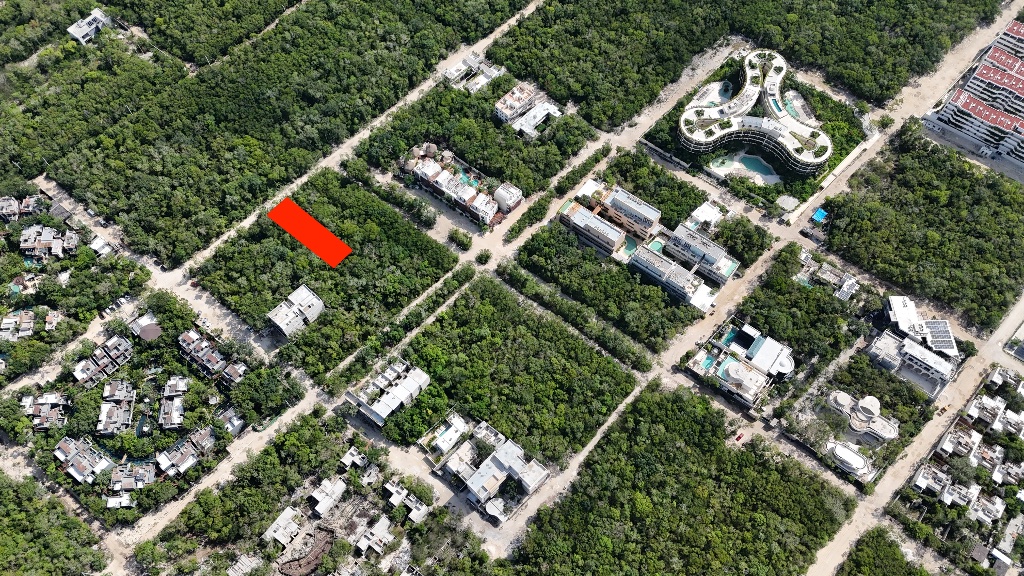 Terrain de 829 m² à Région 15, densidad H2, Tulum — HRE_T_033