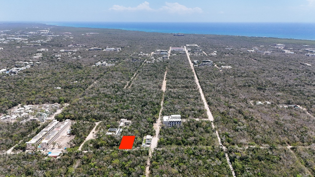 Terrain de 641 m² à Région 15, densidad TH1, Tulum — HRE_T_005