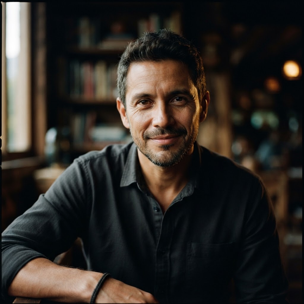 Ricardo Valencia, a compassionate Colombian man