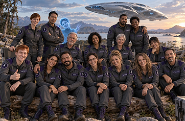 The CSV Gulliver crew group portrait