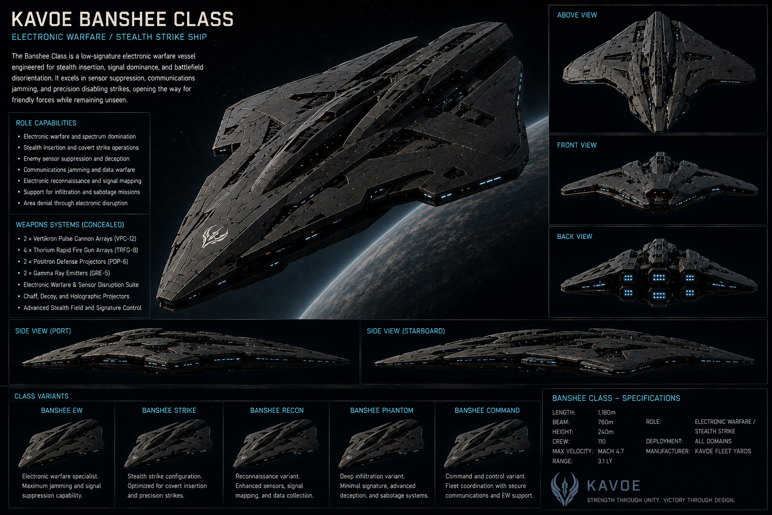 KAVOE Banshee Class