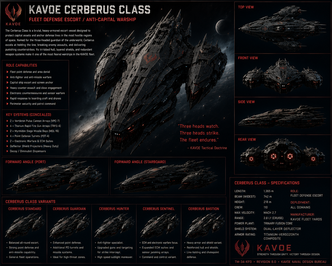 KAVOE Cerberus Class