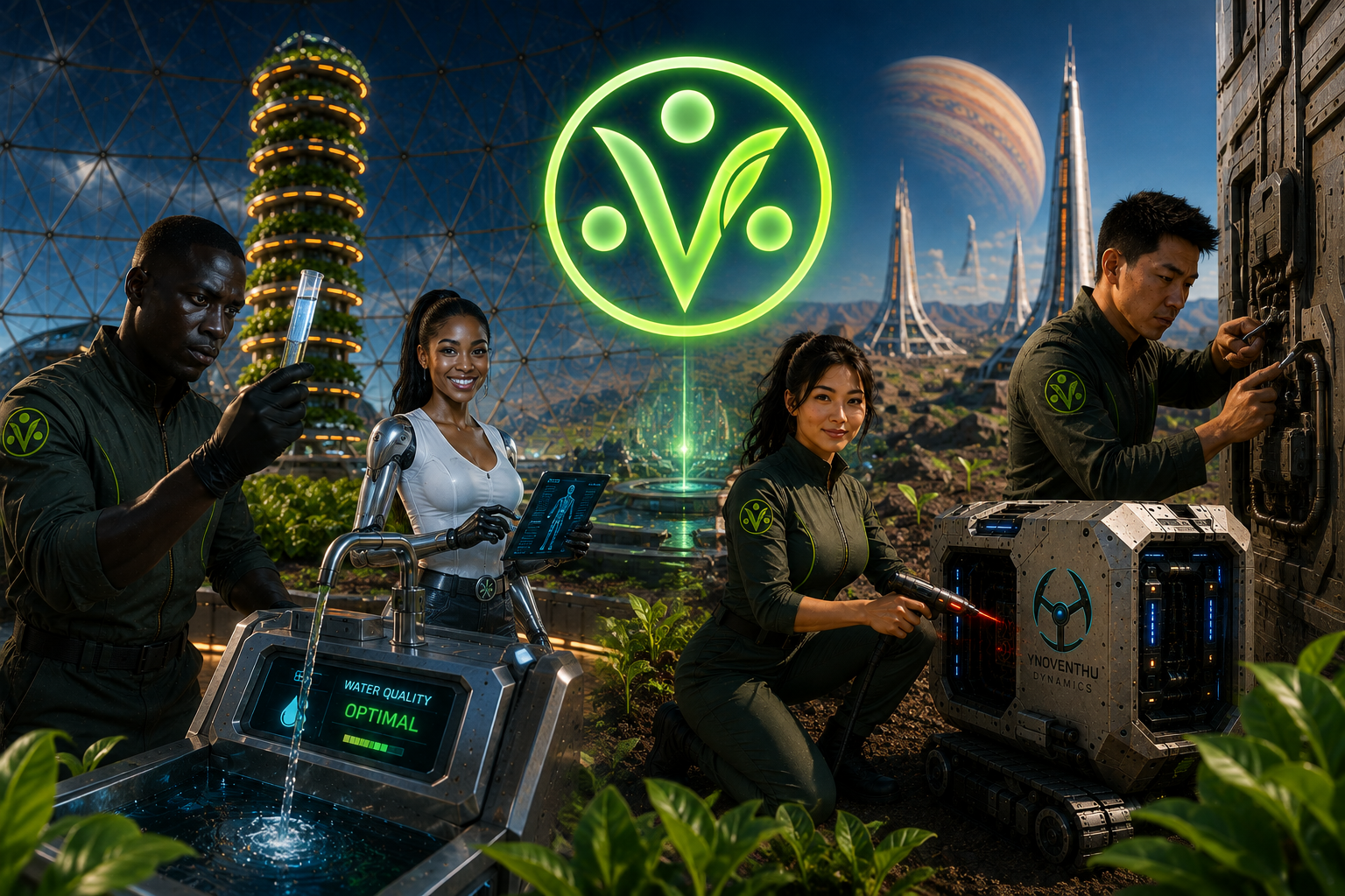 Ventopia — an alien world being terraformed