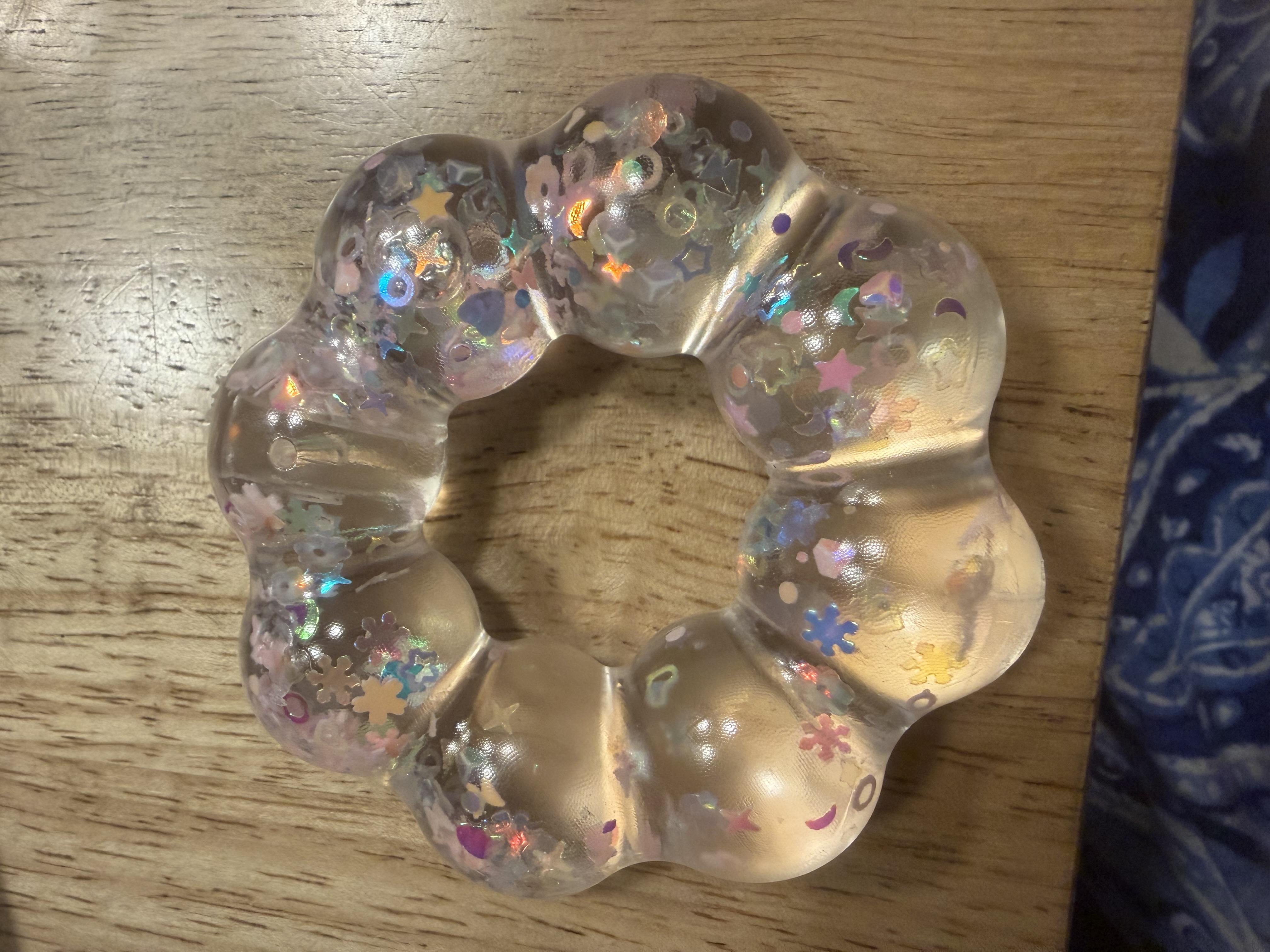 Feelzies™ Original Squishy Bracelet: Cotton Candy Sparkle 3