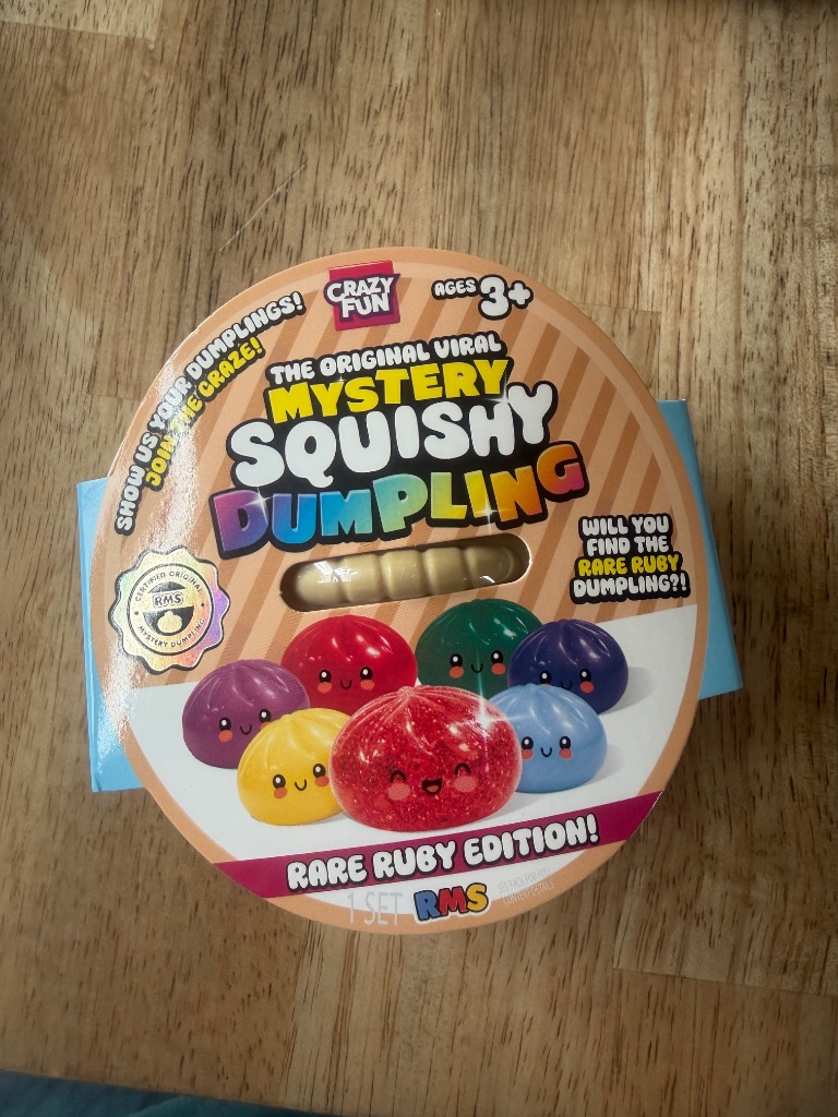 Original RMS Mystery Squishy Dumpling (Rare Ruby Edition) Certified *AUTHENTIC**