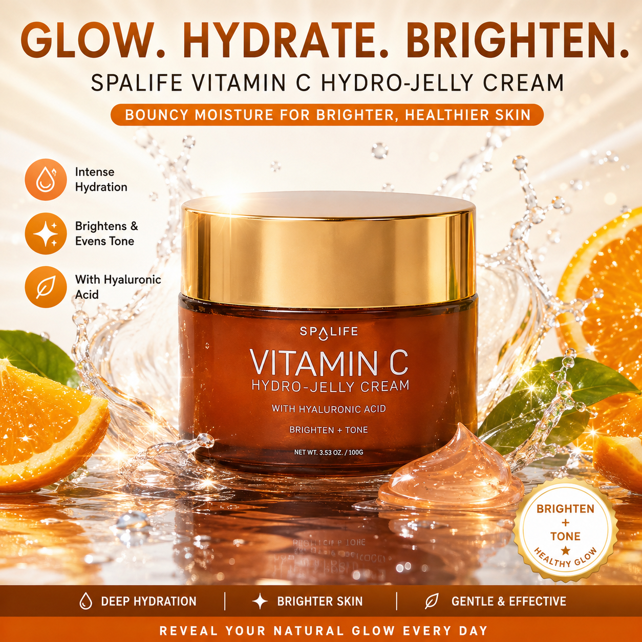 Vitamin C Hydro-Jelly Face Cream Spa Life 2