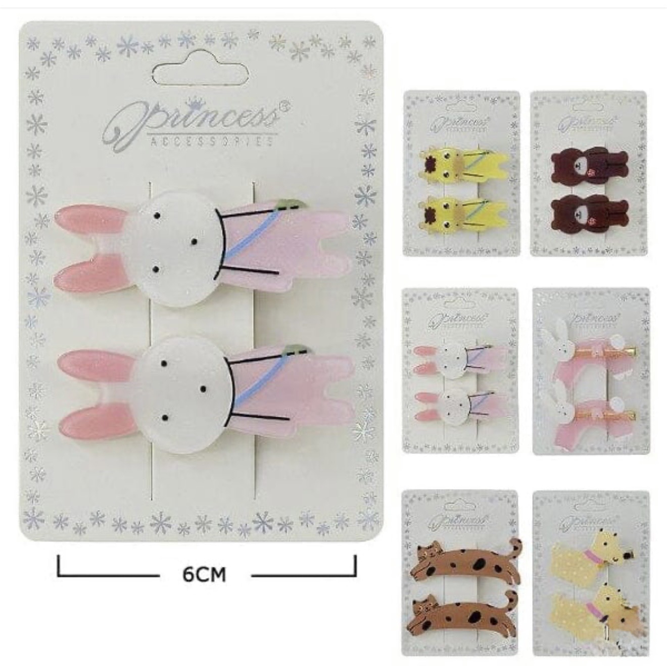 Cute 2 PC Hair Pin Set
