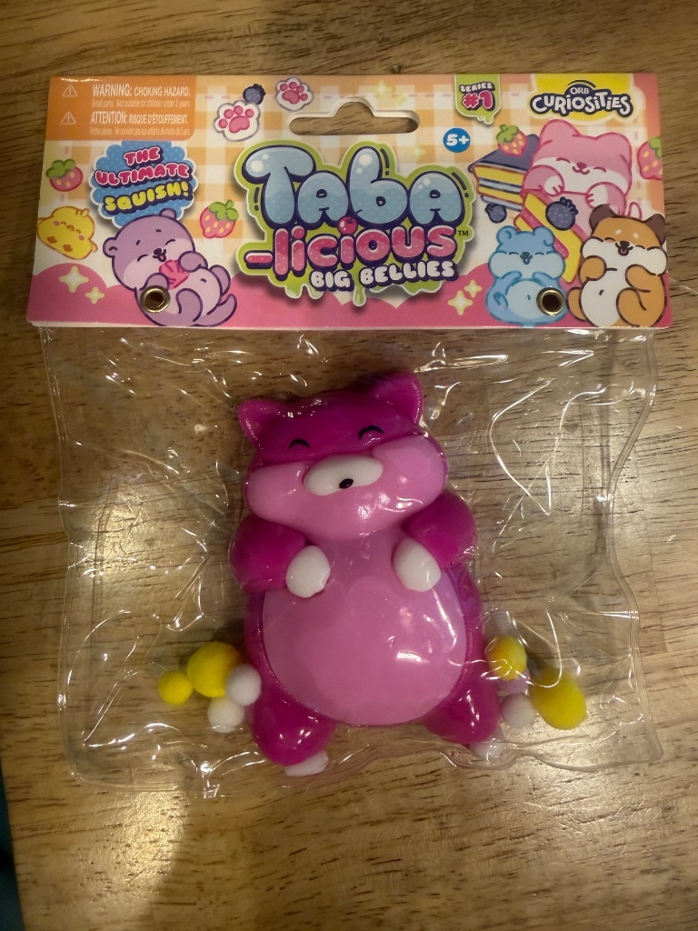 Orb Curiosities Tabalicious Big Bellies Squishy Toy