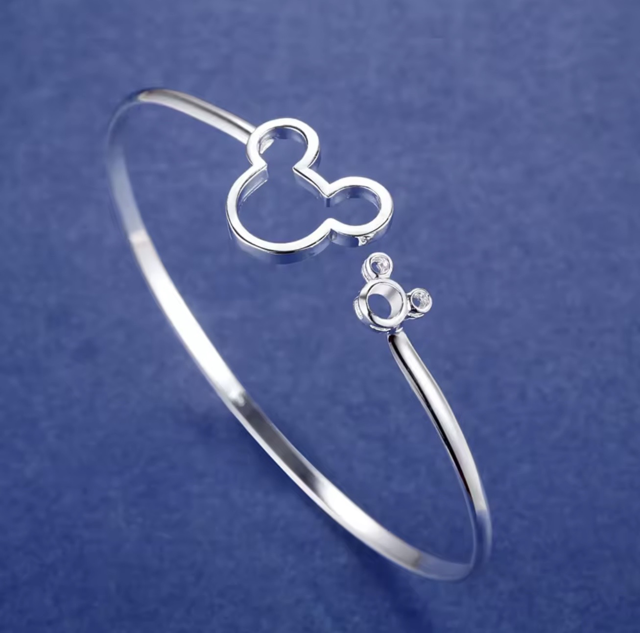 Mickey Mouse Bracelet Sterling Silver 3